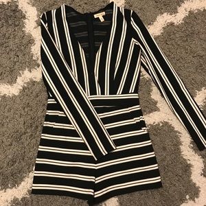 Striped Romper